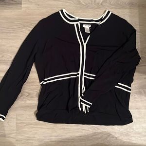 Vintage Dark Blue Cartigan